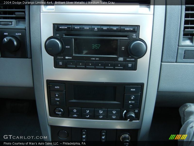 Controls of 2004 Durango Limited 4x4