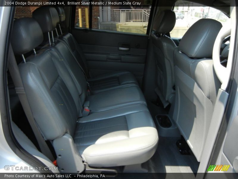 Brilliant Silver Metallic / Medium Slate Gray 2004 Dodge Durango Limited 4x4