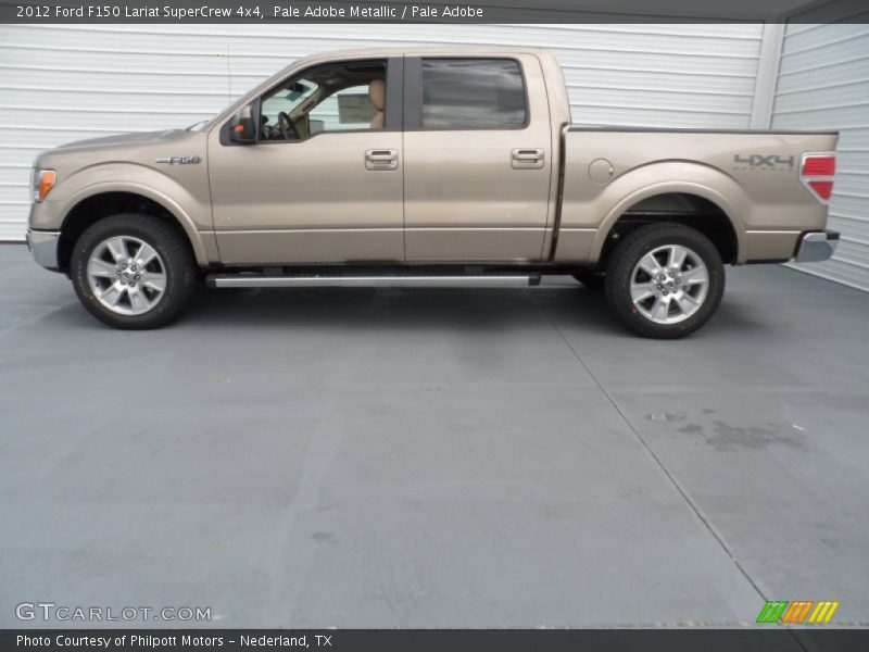  2012 F150 Lariat SuperCrew 4x4 Pale Adobe Metallic