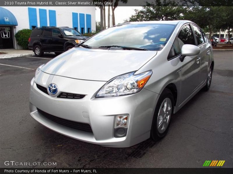Classic Silver Metallic / Misty Gray 2010 Toyota Prius Hybrid III