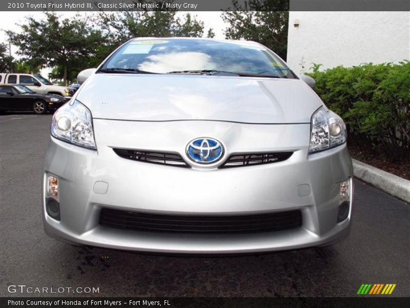 Classic Silver Metallic / Misty Gray 2010 Toyota Prius Hybrid III