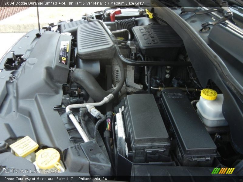  2004 Durango Limited 4x4 Engine - 4.7 Liter SOHC 16-Valve Magnum V8