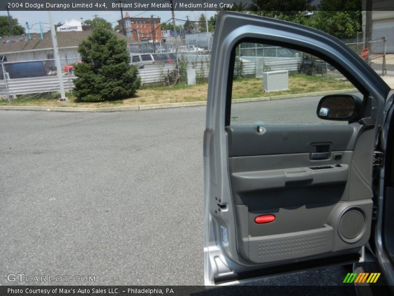 Brilliant Silver Metallic / Medium Slate Gray 2004 Dodge Durango Limited 4x4