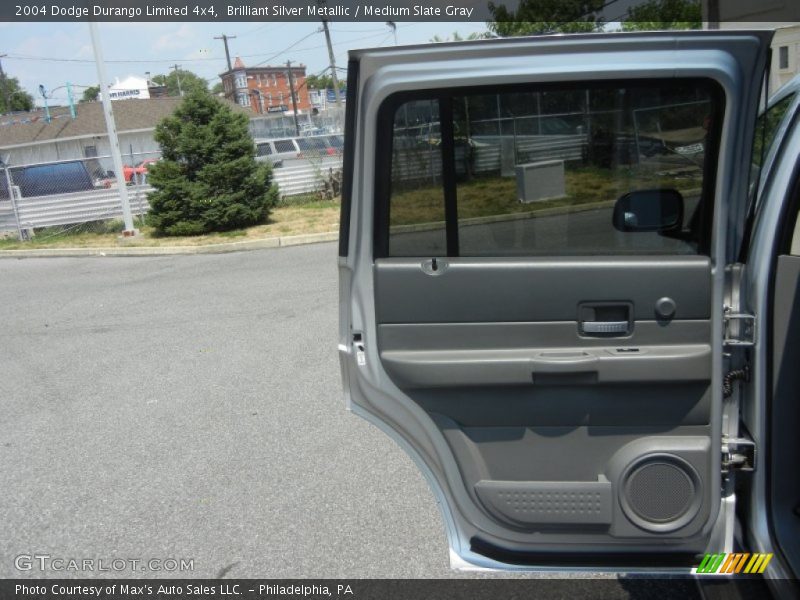 Brilliant Silver Metallic / Medium Slate Gray 2004 Dodge Durango Limited 4x4