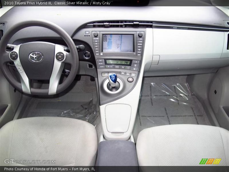 Classic Silver Metallic / Misty Gray 2010 Toyota Prius Hybrid III