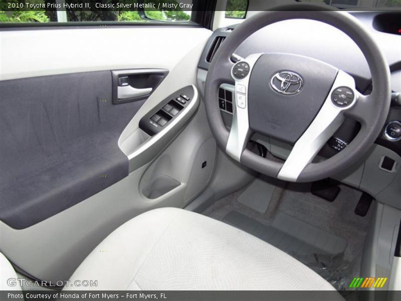 Classic Silver Metallic / Misty Gray 2010 Toyota Prius Hybrid III
