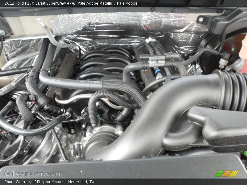  2012 F150 Lariat SuperCrew 4x4 Engine - 5.0 Liter Flex-Fuel DOHC 32-Valve Ti-VCT V8