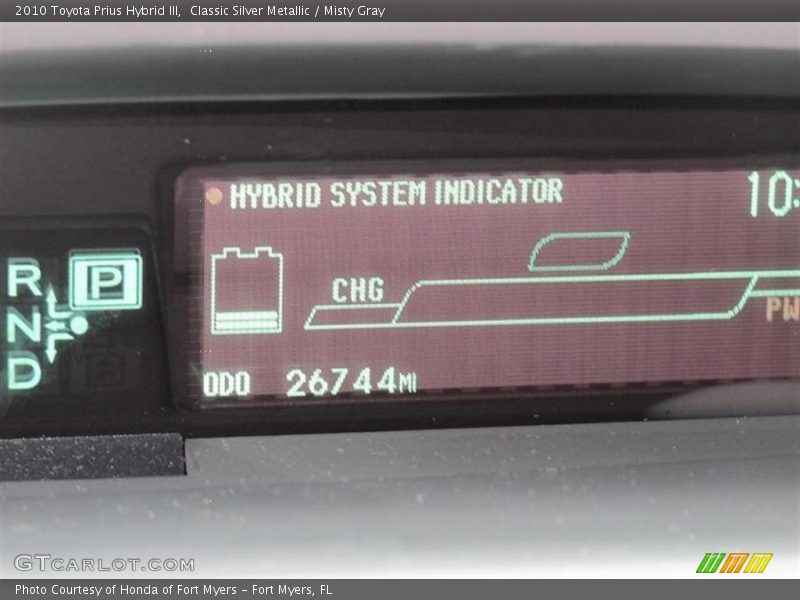 Classic Silver Metallic / Misty Gray 2010 Toyota Prius Hybrid III