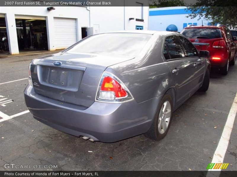 Tungsten Grey Metallic / Charcoal Black 2007 Ford Fusion SE