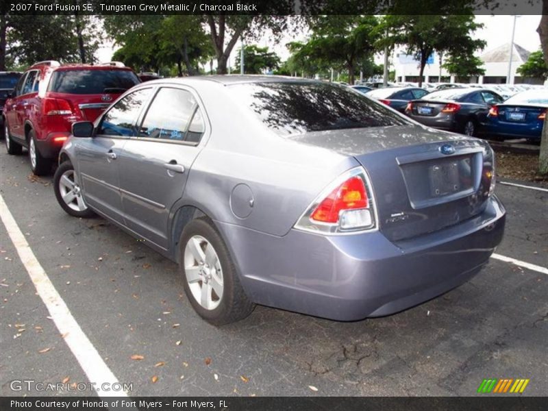 Tungsten Grey Metallic / Charcoal Black 2007 Ford Fusion SE