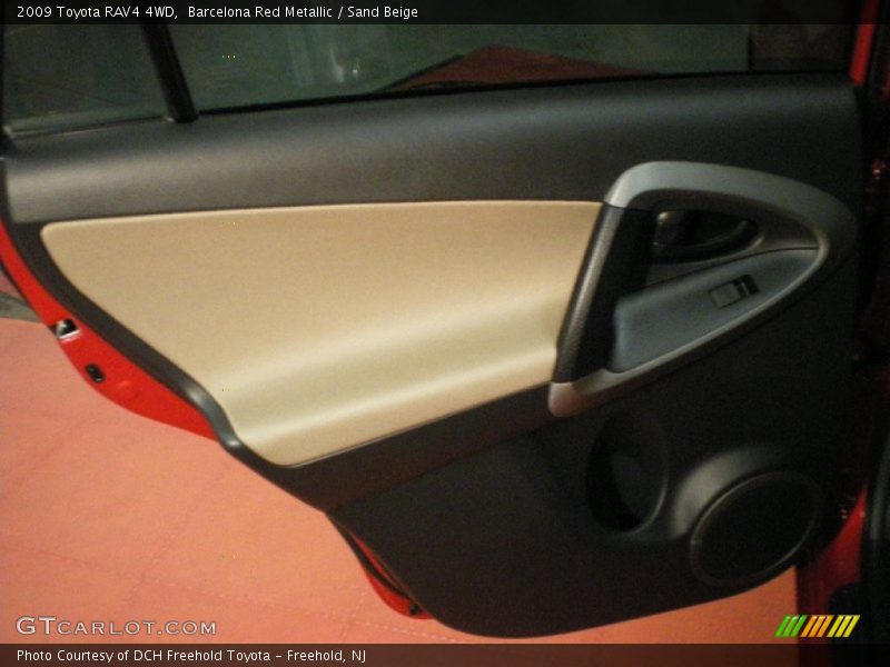 Barcelona Red Metallic / Sand Beige 2009 Toyota RAV4 4WD