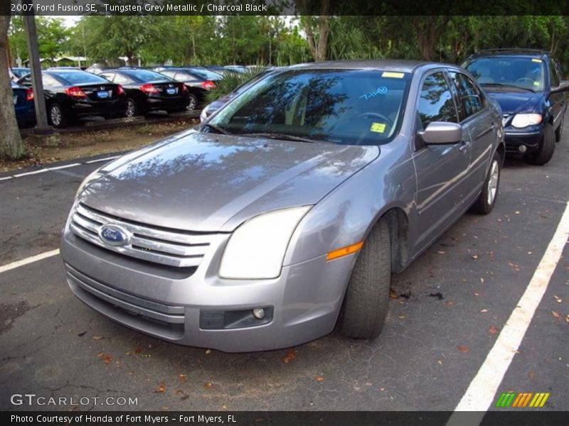 Tungsten Grey Metallic / Charcoal Black 2007 Ford Fusion SE