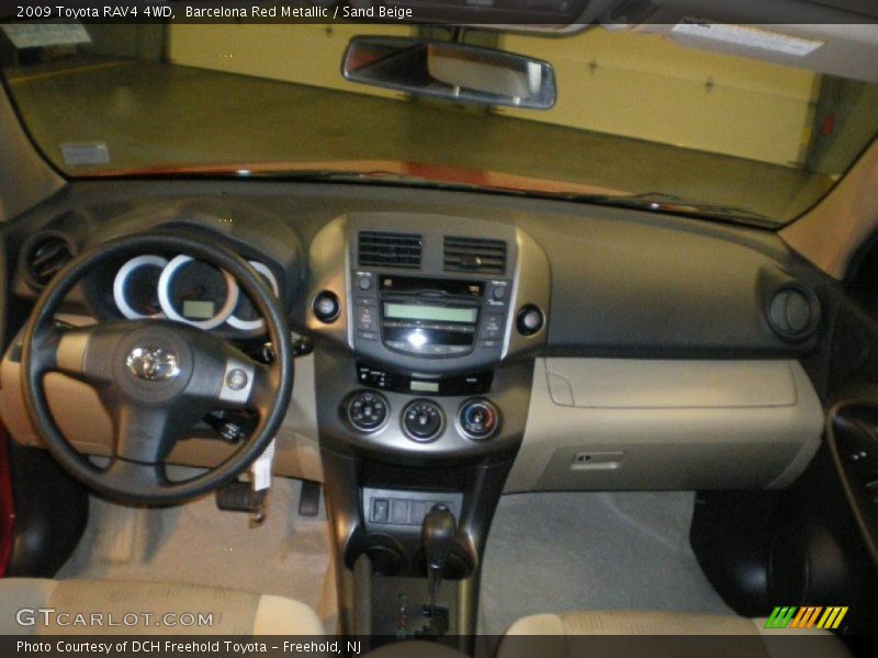Barcelona Red Metallic / Sand Beige 2009 Toyota RAV4 4WD