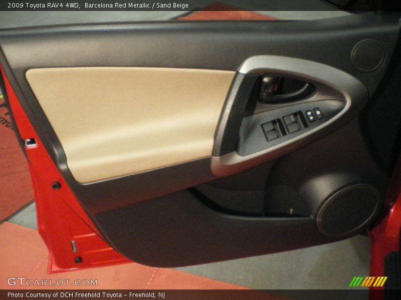 Barcelona Red Metallic / Sand Beige 2009 Toyota RAV4 4WD