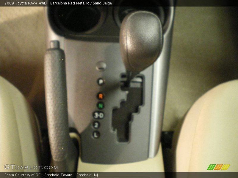 Barcelona Red Metallic / Sand Beige 2009 Toyota RAV4 4WD