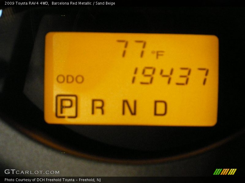 Barcelona Red Metallic / Sand Beige 2009 Toyota RAV4 4WD