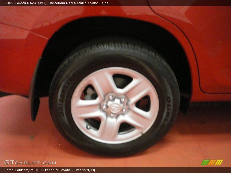 Barcelona Red Metallic / Sand Beige 2009 Toyota RAV4 4WD