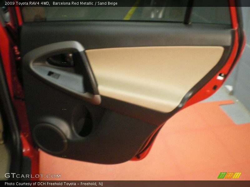 Barcelona Red Metallic / Sand Beige 2009 Toyota RAV4 4WD