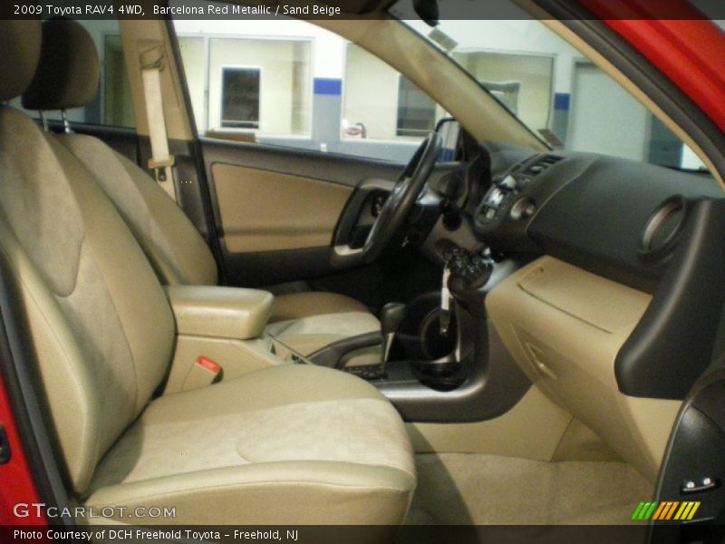 Barcelona Red Metallic / Sand Beige 2009 Toyota RAV4 4WD