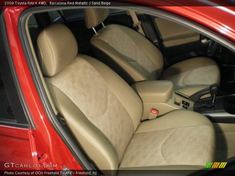 Barcelona Red Metallic / Sand Beige 2009 Toyota RAV4 4WD