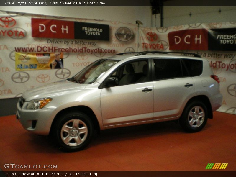 Classic Silver Metallic / Ash Gray 2009 Toyota RAV4 4WD