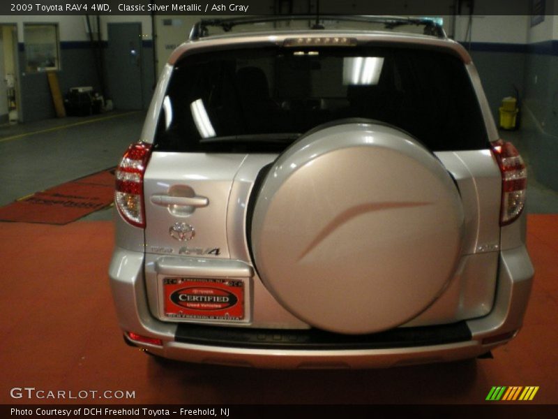 Classic Silver Metallic / Ash Gray 2009 Toyota RAV4 4WD