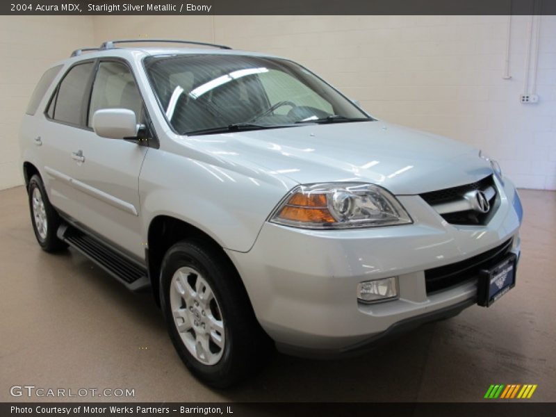 Starlight Silver Metallic / Ebony 2004 Acura MDX