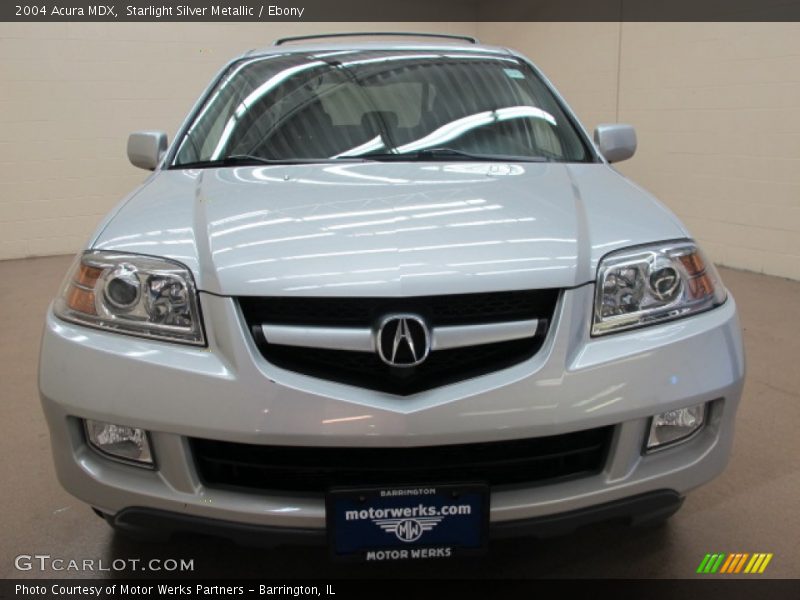 Starlight Silver Metallic / Ebony 2004 Acura MDX