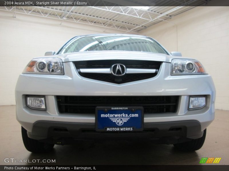 Starlight Silver Metallic / Ebony 2004 Acura MDX