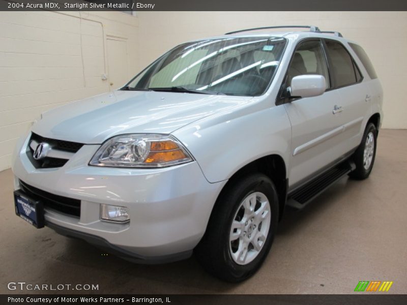 Starlight Silver Metallic / Ebony 2004 Acura MDX