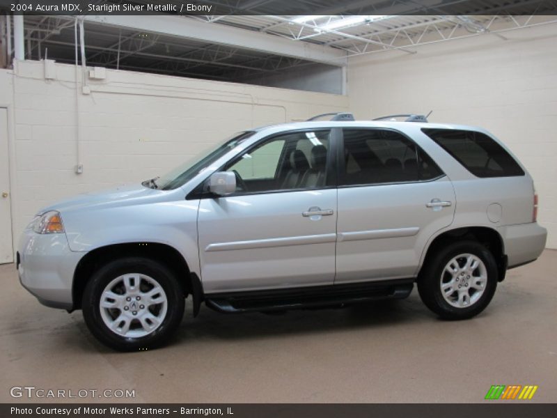 Starlight Silver Metallic / Ebony 2004 Acura MDX
