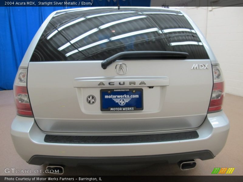 Starlight Silver Metallic / Ebony 2004 Acura MDX