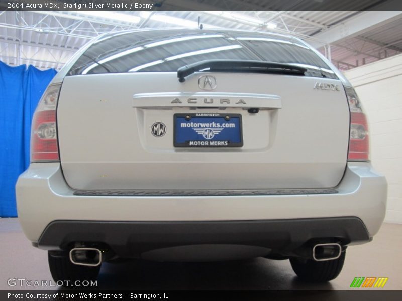 Starlight Silver Metallic / Ebony 2004 Acura MDX