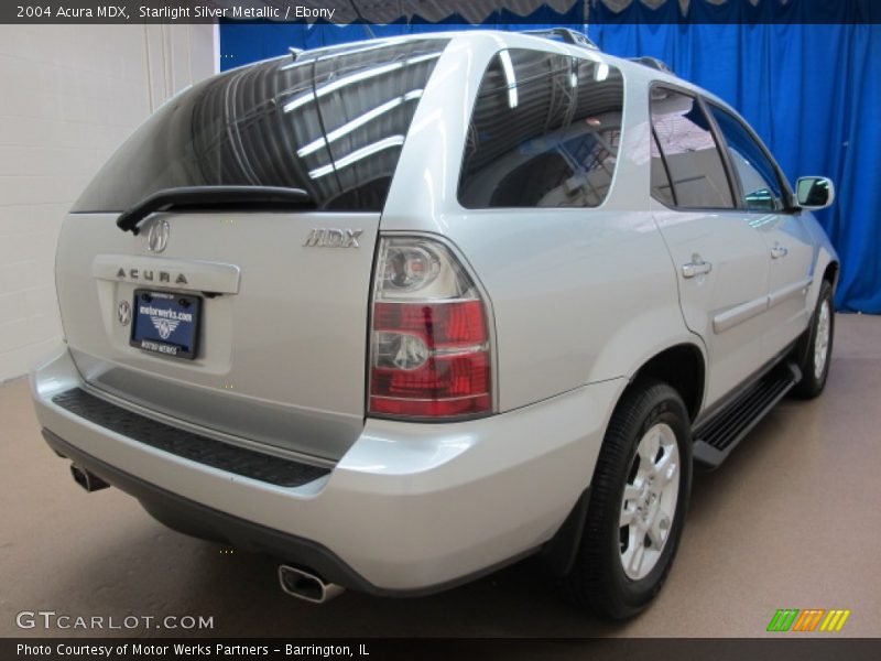 Starlight Silver Metallic / Ebony 2004 Acura MDX