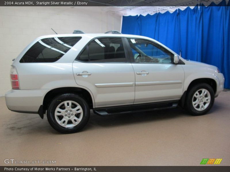 Starlight Silver Metallic / Ebony 2004 Acura MDX