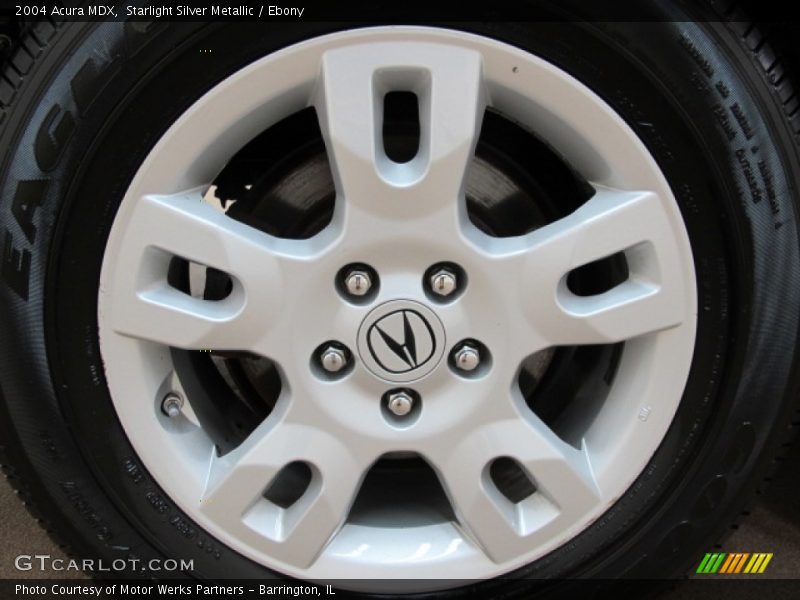 Starlight Silver Metallic / Ebony 2004 Acura MDX