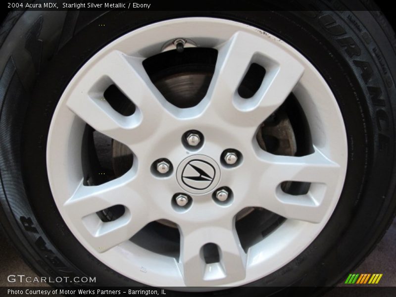 Starlight Silver Metallic / Ebony 2004 Acura MDX