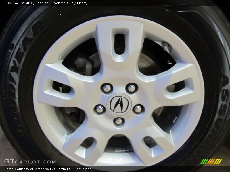 Starlight Silver Metallic / Ebony 2004 Acura MDX