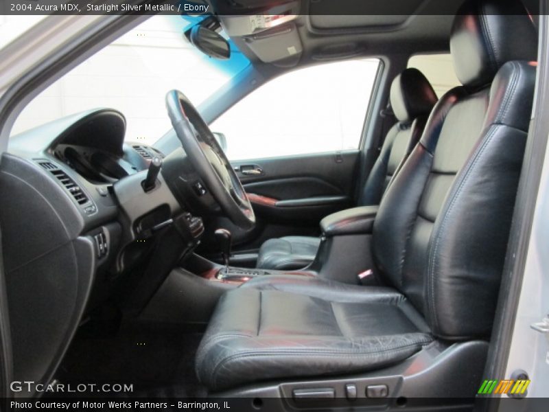 Starlight Silver Metallic / Ebony 2004 Acura MDX