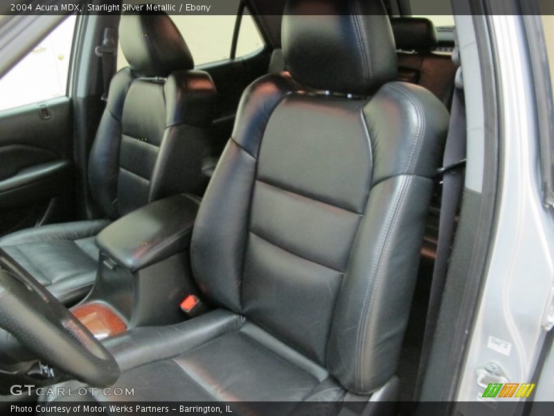 Starlight Silver Metallic / Ebony 2004 Acura MDX