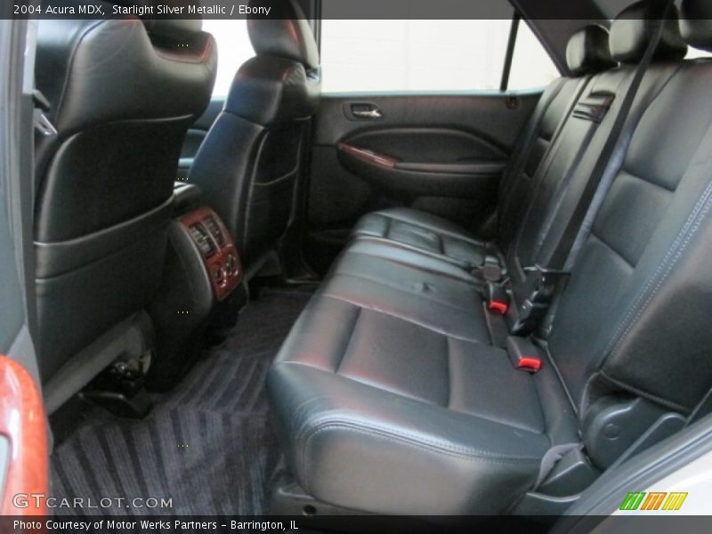 Starlight Silver Metallic / Ebony 2004 Acura MDX