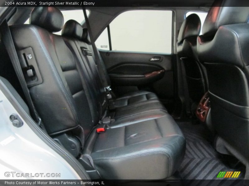 Starlight Silver Metallic / Ebony 2004 Acura MDX