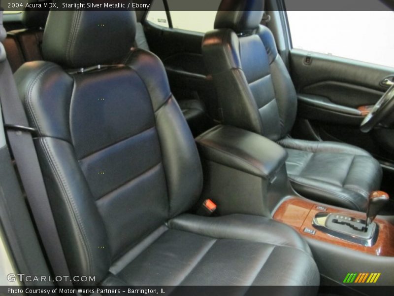 Starlight Silver Metallic / Ebony 2004 Acura MDX