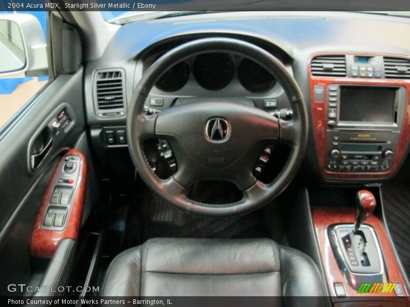 Starlight Silver Metallic / Ebony 2004 Acura MDX
