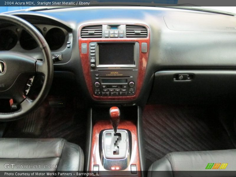 Starlight Silver Metallic / Ebony 2004 Acura MDX