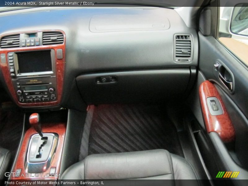 Starlight Silver Metallic / Ebony 2004 Acura MDX