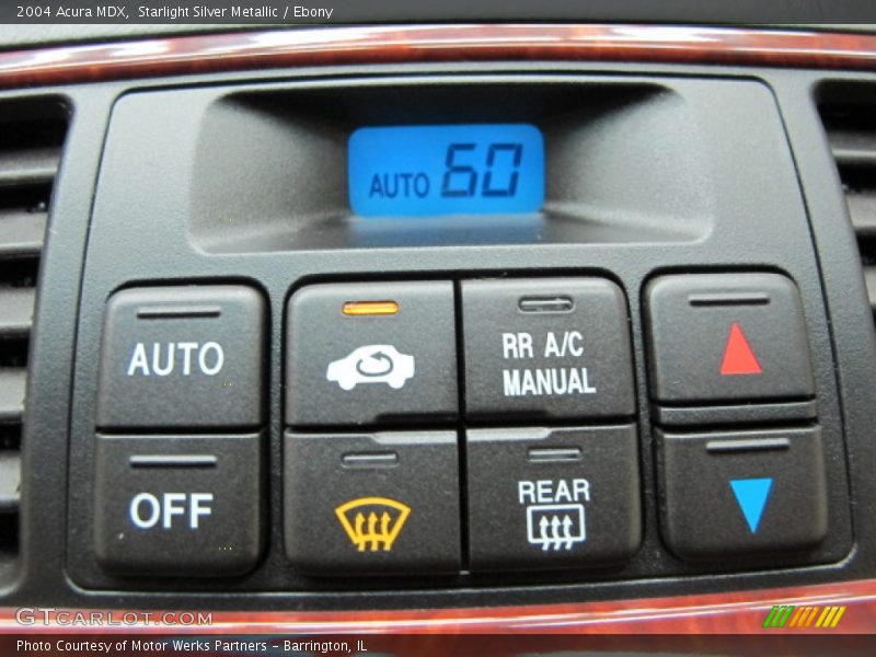 Starlight Silver Metallic / Ebony 2004 Acura MDX