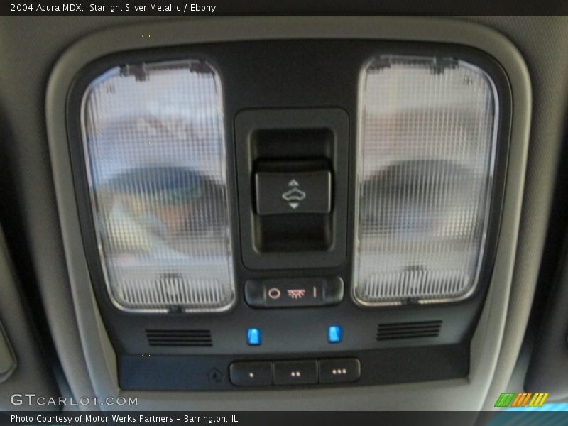 Starlight Silver Metallic / Ebony 2004 Acura MDX