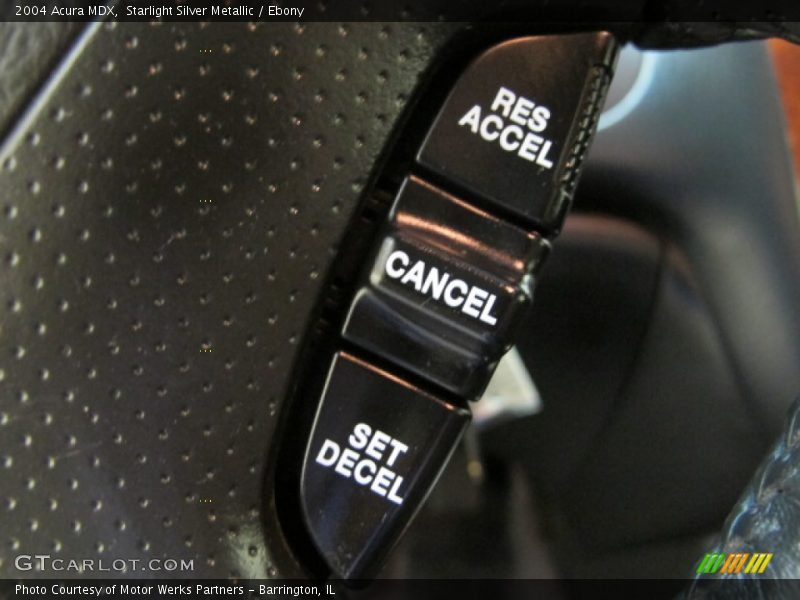 Starlight Silver Metallic / Ebony 2004 Acura MDX