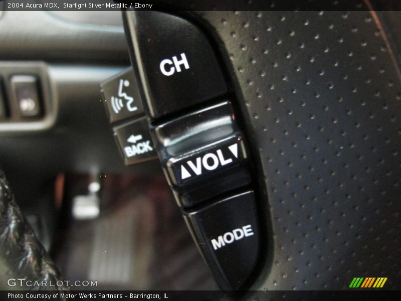 Starlight Silver Metallic / Ebony 2004 Acura MDX